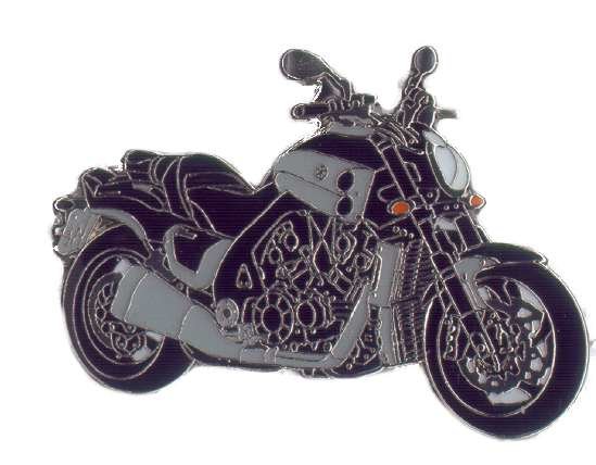 Yamaha Vmax Motorcycle Logo Keyring – Art. 0320, Genuine Moto Accessory