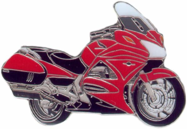 Pin Anstecker Honda Pan European 1300 Modell 2010 rot red Motorrad Art 1121 