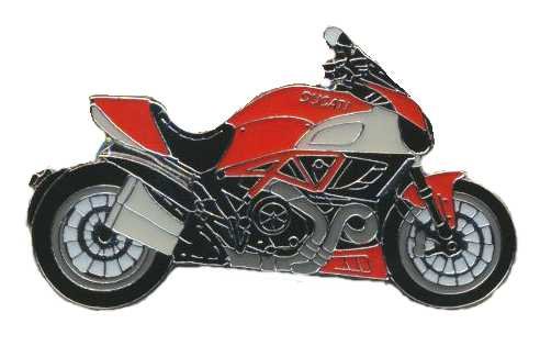 Schlüsselanhänger Ducati Diavel Modell 2013 rot red Motorrad Art 1180 