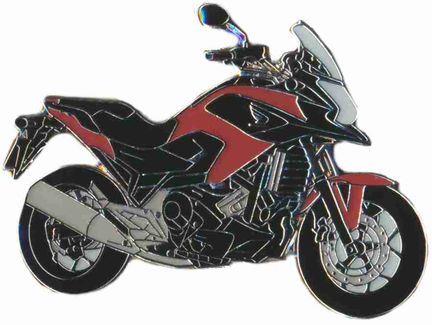 Pin Anstecker Honda NC750X NC 750 X rot Modell 2014 Motorrad Art 1206 