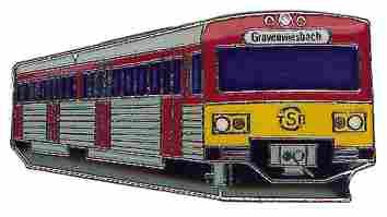 KK Dieseltriebwagen Taunusbahn rot oran*