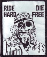 Patch FP0086 "Ride hard die free"