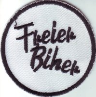 Patch FP0095 "FREIER BIKER"