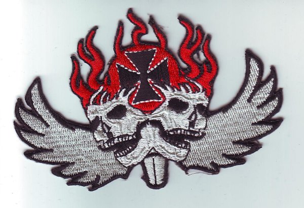 Patch FP0185 "Iron Cross with Skulls"