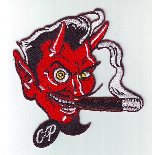 Patch FP0190 "Smoking Devil"