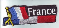 Patch FP0260 "France, Frankreich"