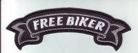 Patch Aufnäher FP0280 "Free Biker"