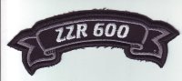 Patch FPK01 "ZZR 600"