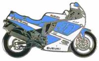 AS SUZUKI GSX R 1100 blau* Keyring