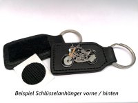 AS ENFIELD Motor silber/schwarz* Schlüsselanhänger