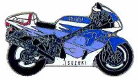 AS SUZUKI GSX R 750/96 blau* Schlüsselanhänger