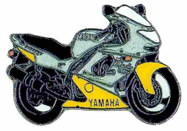 AS YAMAHA YZF 600R/96 gelb Thunder Cat* Schlüsselanhänger