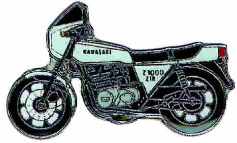 0613 Keyfob Schlüsselanhänger Kawasaki Z1000 Z 1000 Z 1 R Modell 1978 Art 