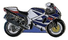 AS SUZUKI GSX R 750/2000 weiß/bl* Schlüsselanhänger