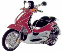 AS PIAGGIO Beverly 500 rot* Keyring