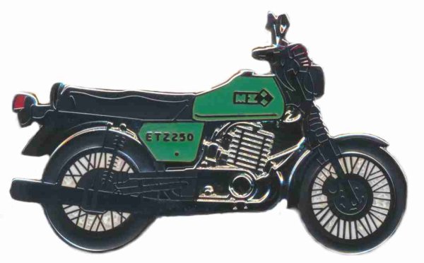 AS MZ ETZ 250 grün Keyring
