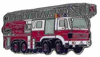 AS Feuerwehr Metz DLK 37 S/MB* Keyring