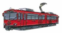 AS Stadtbahnwagen 1046 San Diego (SDT)* Schlüsselanhänger
