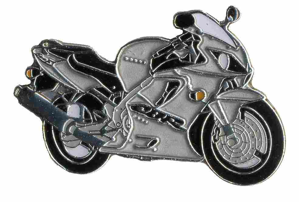 CBR600F Sport silber Modell 2001 Motorrad 0817 Motorbike Pin Honda CBR 600 F 